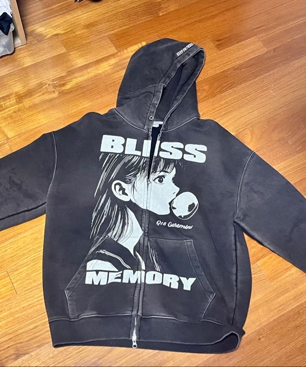 sa☻ Converse x Paria Farzaneh Full Zip Hoodie in Charcoal