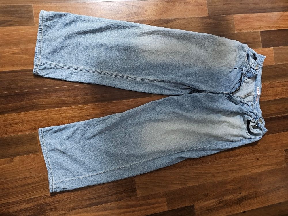 ◆UNKNOWN PLANET◆ Crowd washing wide denim pants light blue MUSINSA | UNKNOWN PLANET [Summer fabric added] Custom one