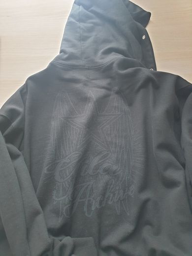MUSINSA | GILAARCHIVE STAR WING HOOD ZIP-UP_BK
