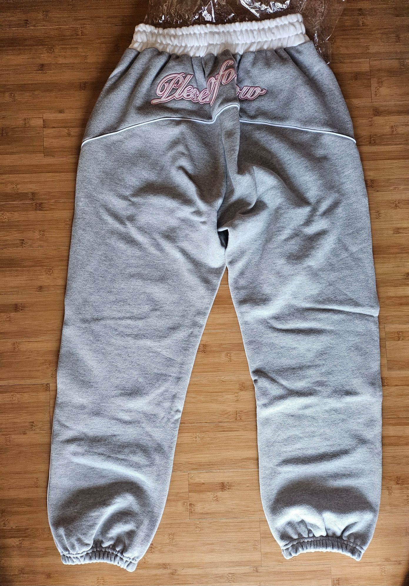 ◇Pleasenofollow◇ Kozi Heavyweightt Back Logo jogger Blue G MUSINSA | PLEASENOFOLLOW Kozi Heavyweightt Back Logo jogger