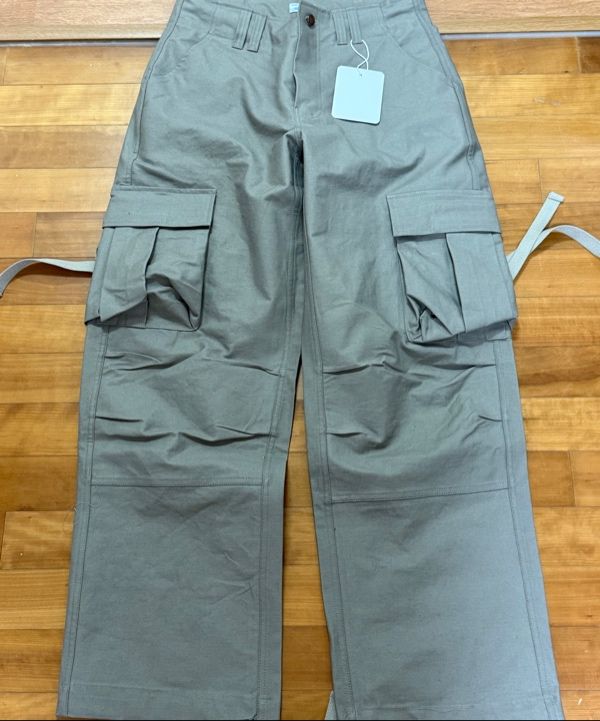 ☆Pleasenofollow☆ Tex Wide Work Pants Sand Grey PNBDPT004SG MUSINSA | PLEASENOFOLLOW Tex Wide Work Pants (Sand Grey)