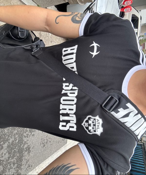 HDEX ■ Sporty Ringer Muscle Fit Short Sleeve MUSINSA公式 | HDEX Sporty Ringer Muscle Fit Short Sleeve (White)