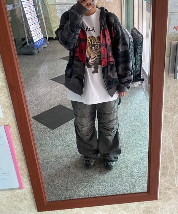 Tシャツ・カットソー Suade Huh Leopard Tee Pigment Black MUSINSA | SUADE HUH!! LEOPARD TEE [BLACK]