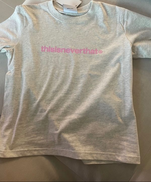 MUSINSA | thisisneverthat® T-Logo W Tee Oatmeal