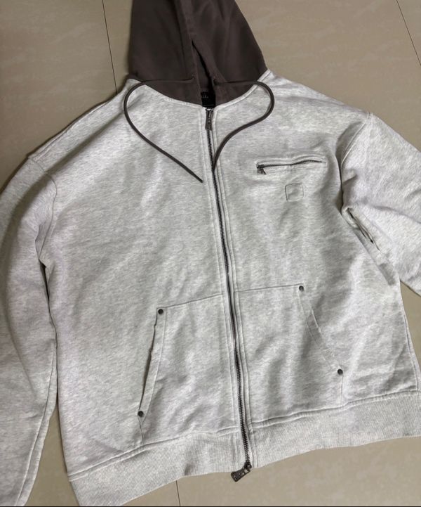 MUSINSA | DIMITRI BLACK 2WAY OG Essential Detroit Sweat