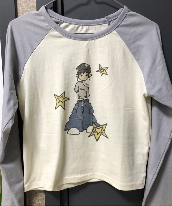 MUSINSA | FANCY CLUB Pony Star Long Sleeve (GRAY) F25QB095