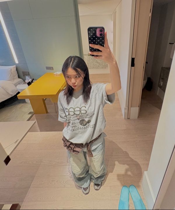 MUSINSA | FANCY CLUB Angel Vintage Washing Pin Tuck Pants