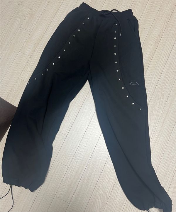 NASTYKICK ■ Waffle Stud Sweatpants MUSINSA | NASTYKICK Waffle Stud Sweatpants (Melange) K25QC692