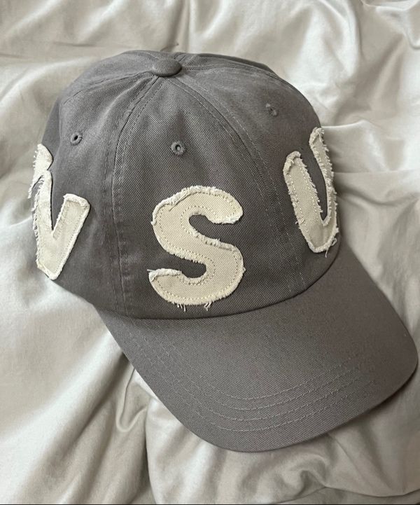 MUSINSA公式 | SUNLOVE Cut Off Capital Cap Grey