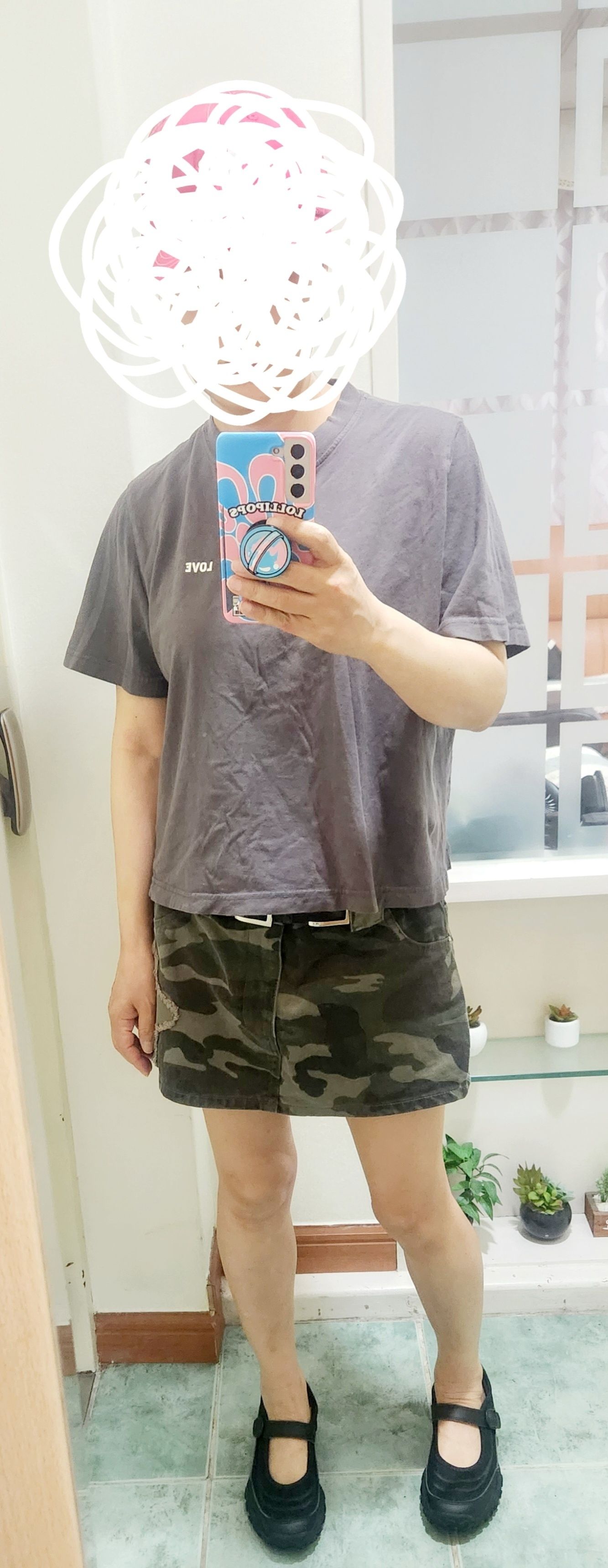 YOUHEE ■ CAMO PATTERN STAR MINI SKIRT MUSINSA | YOUHEE CAMO PATTERN STAR MINI SKIRT KHAKI