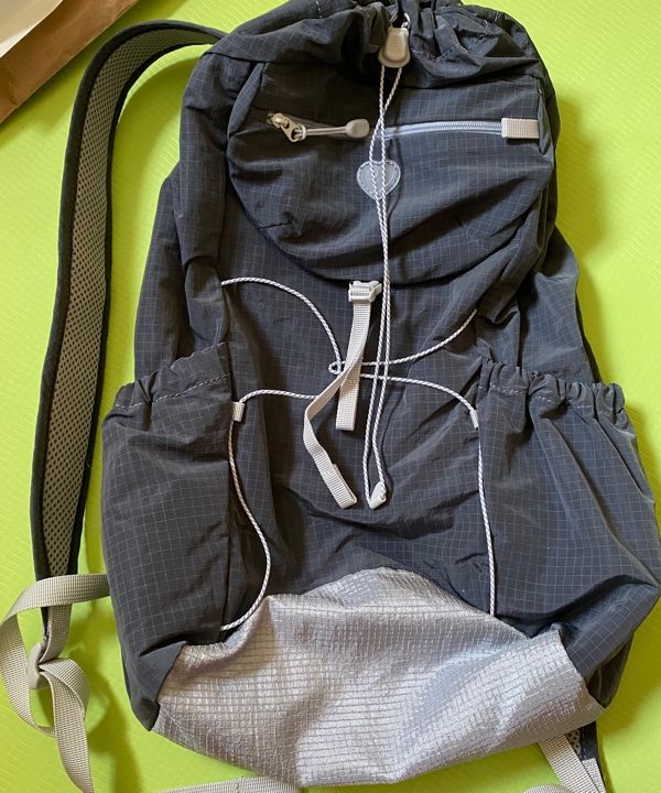 MUSINSA | fennec AIRY POCKET BACKPACK - CHARCOAL