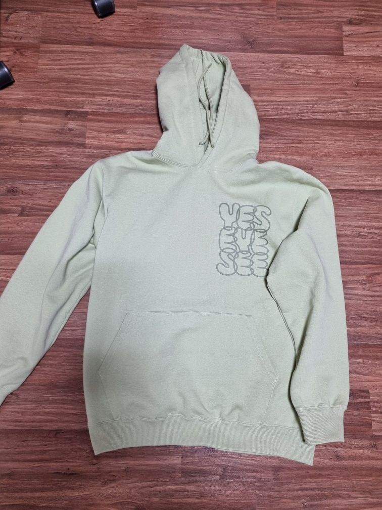 ★YESEYESEE★C-Logo Hoodie Pear Green 25SS MUSINSA | YESEYESEE C-Logo Hoodie Pear Green