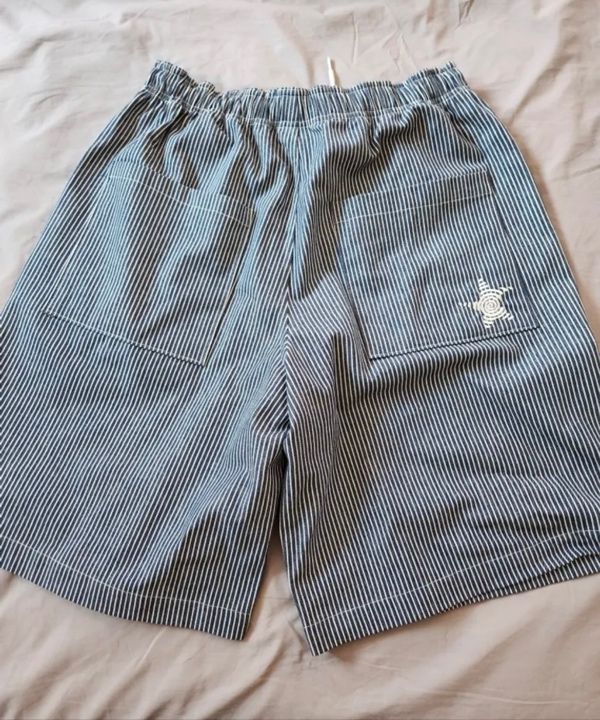 ●WEBHOUSE● 25SS TWISTER STAR STRIPE SHORTS MUSINSA公式 | WEBHOUSE Twister Star Stripe Shorts - Denim
