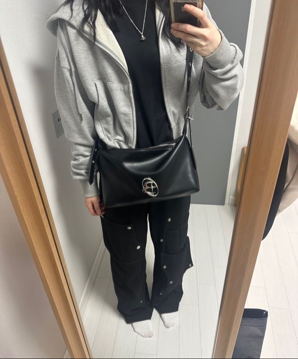 MUSINSA | BLACK PURPLE Yuki Bag Ver2_Black