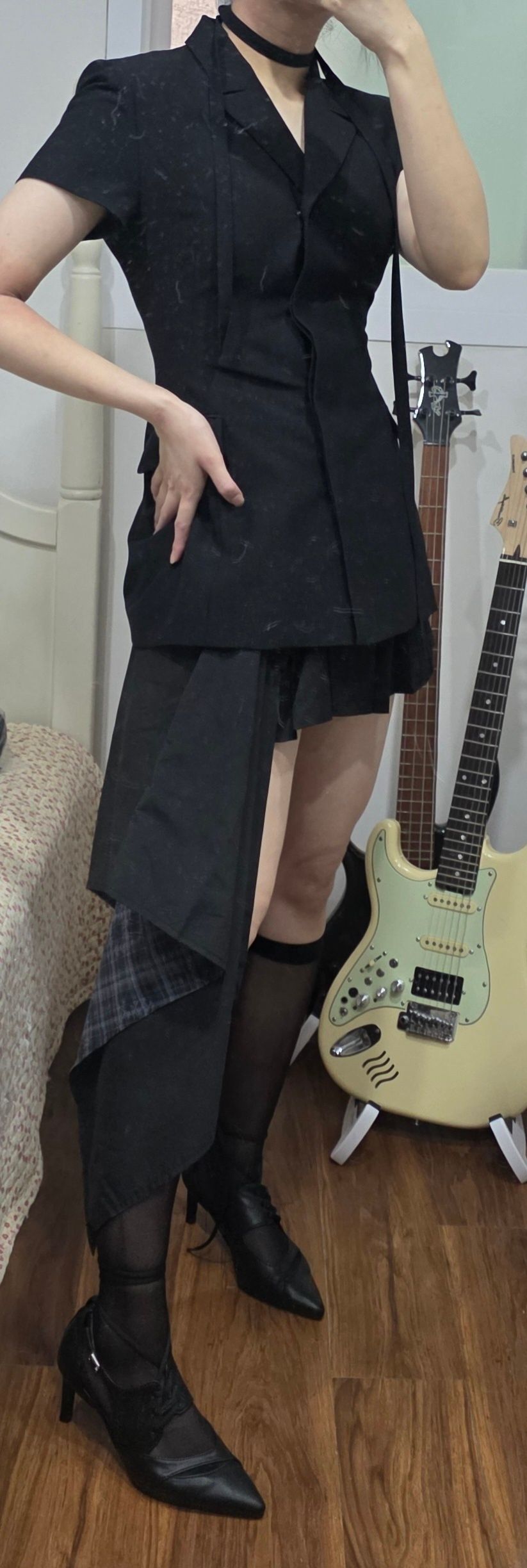 MUSINSA公式 | OJOS Multistrap Stiletto Heels / Black