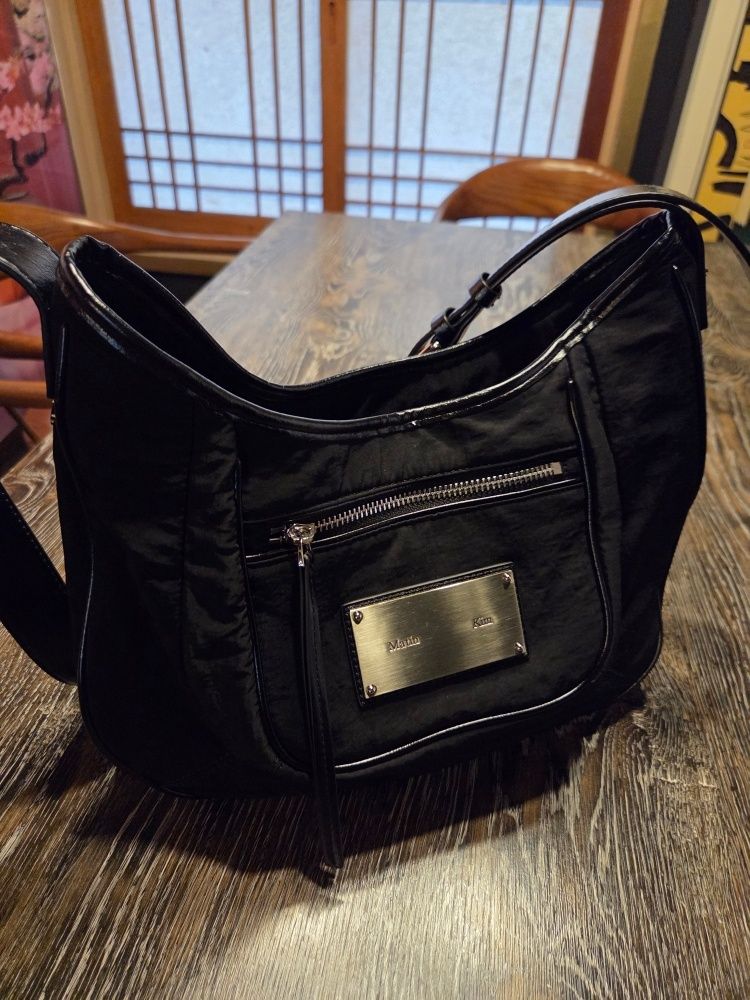 ショルダーバッグ・ポシェット [MATINKIM]nylon pocket bag in beige MUSINSA公式 | MATIN KIM NYLON POCKET BAG IN BEIGE