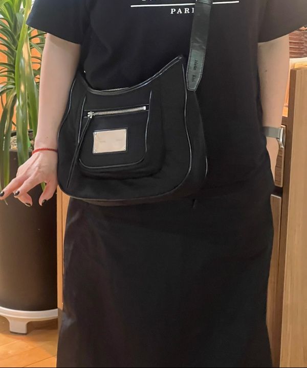 MUSINSA公式 | MATIN KIM NYLON POCKET BAG IN BEIGE