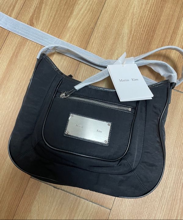 ★Matin Kim★NYLON POCKET BAG MUSINSA | MATIN KIM NYLON POCKET BAG IN BEIGE