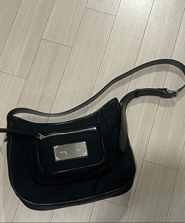 ショルダーバッグ・ポシェット [MATINKIM]nylon pocket bag in beige ナイロン Matin Kim(マーティンキム) ショルダーバッグ