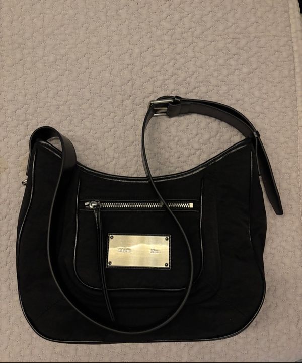 MUSINSA公式 | MATIN KIM NYLON POCKET BAG IN BLACK