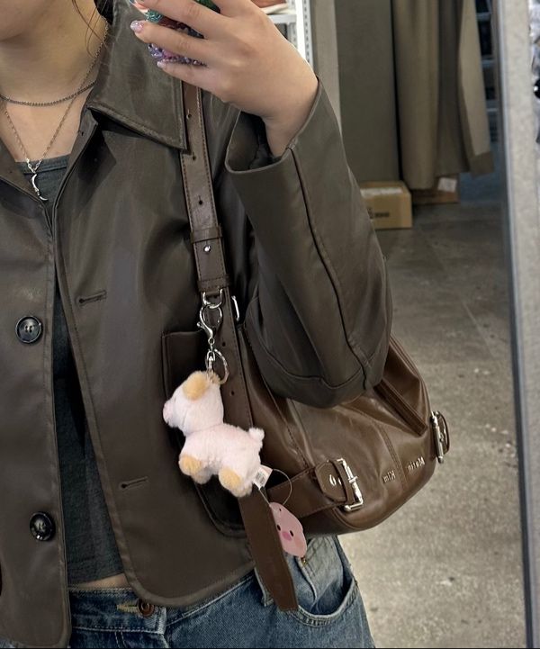 【Matin Kim】BELTED SHOULDER BAG BELTED SHOULDER BAG IN BLACK – Matin Kim
