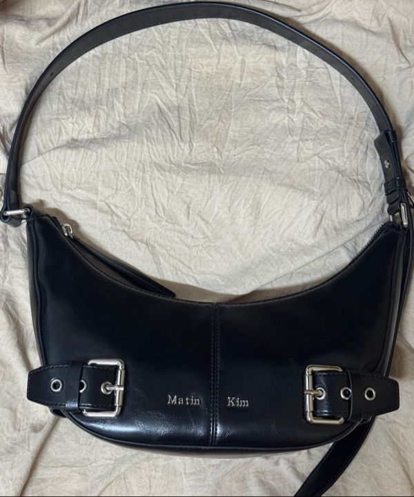 ★MATIN KIM ★BELTED SHOULDER BAG BELTED SHOULDER BAG IN BROWN – Matin Kim