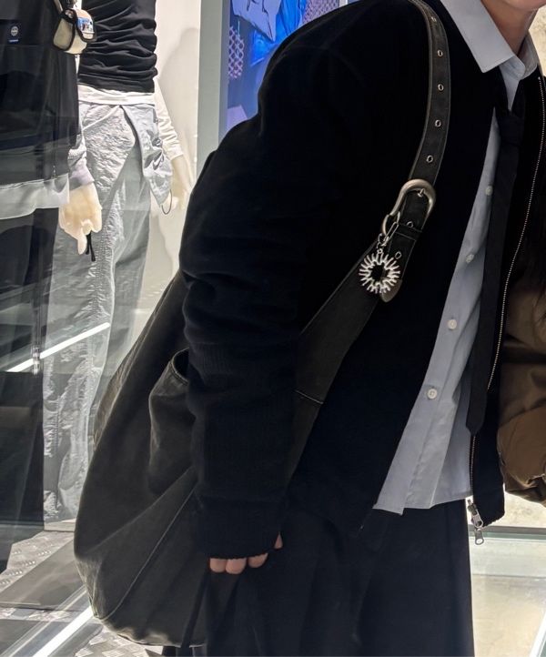 [HAH ARCHIVE] HH Washed Nylon Belted Bag /追跡付 MUSINSA | HAH ARCHIVE [Ham Junsoo Collaboration] HH Washed