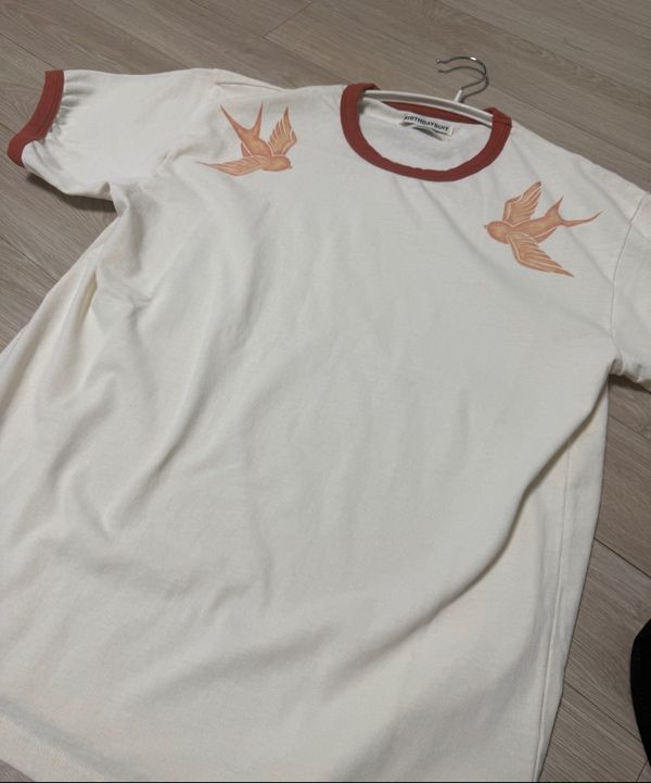 tシャツ BIRTHDAYSUIT/バースデースーツ BIRD RINGER T-SHIRT レディース BIRTHDAYSUIT/バースデースーツ BIRD RINGER T-SHIRT（Tシャツ