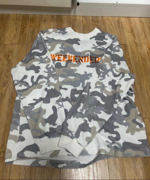 Tシャツ・カットソー WKNDRS CAMO WAFFLE LS T-SHIRT 5MM485 MUSINSA | WKNDRS CAMO WAFFLE LS T-SHIRT (IVORY)