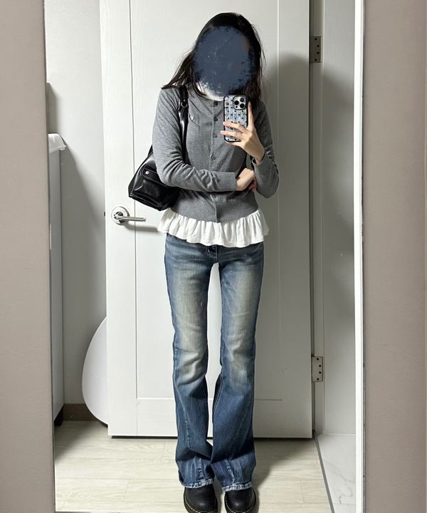 MUSINSA公式 | SYNERJYN WRINKLE CAT WASHING DENIM PANTS LIGHT BLUE