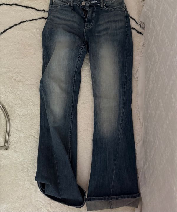 MUSINSA公式 | SYNERJYN WRINKLE CAT WASHING DENIM PANTS LIGHT