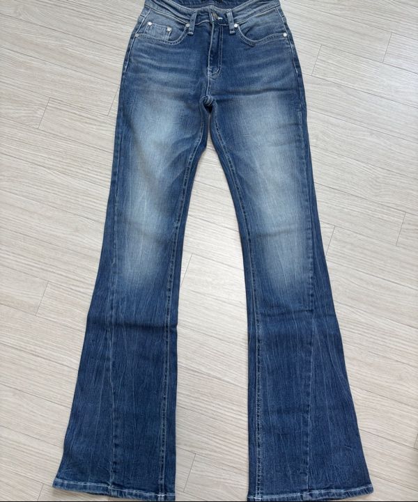 MUSINSA公式 | SYNERJYN WRINKLE CAT WASHING DENIM PANTS LIGHT