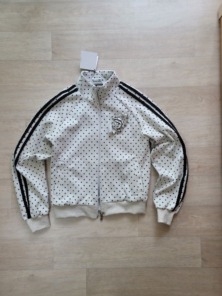 トップス crank Rose Dot Track Jacket CRANK】ROSE DOT TRACK JACKET | OUR BRAND,CRANK | PRESSING