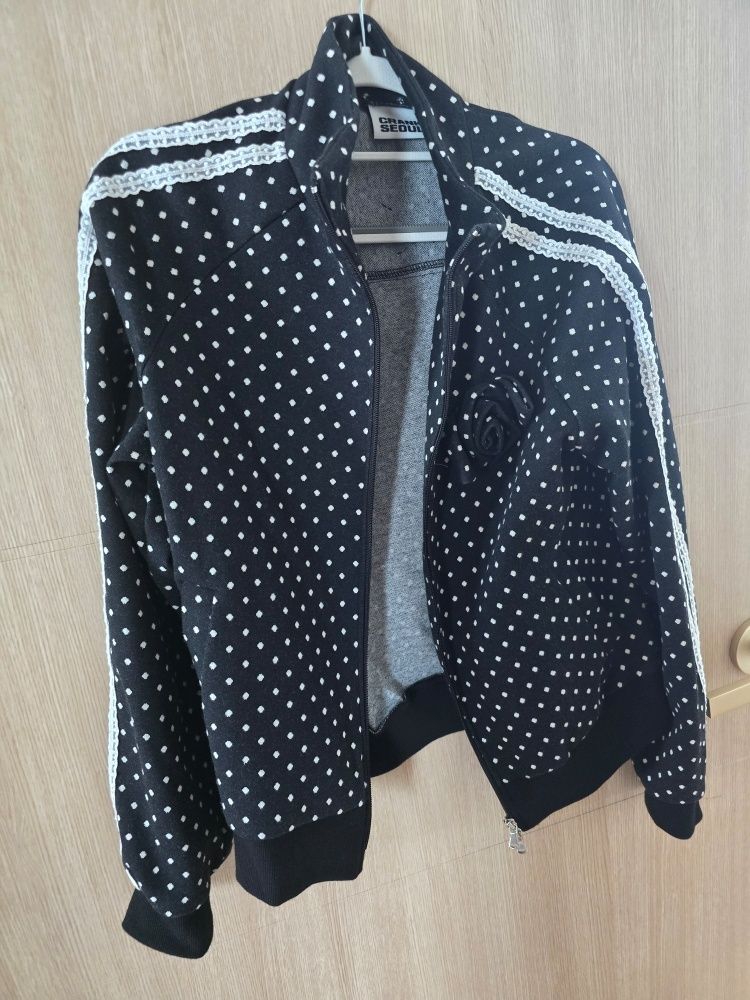 ★CRANK★ROSE DOT TRACK JACKET_BLACK★正規品/韓国直送料込 MUSINSA | CRANK Rose Dot Track Jacket_Oatmeal