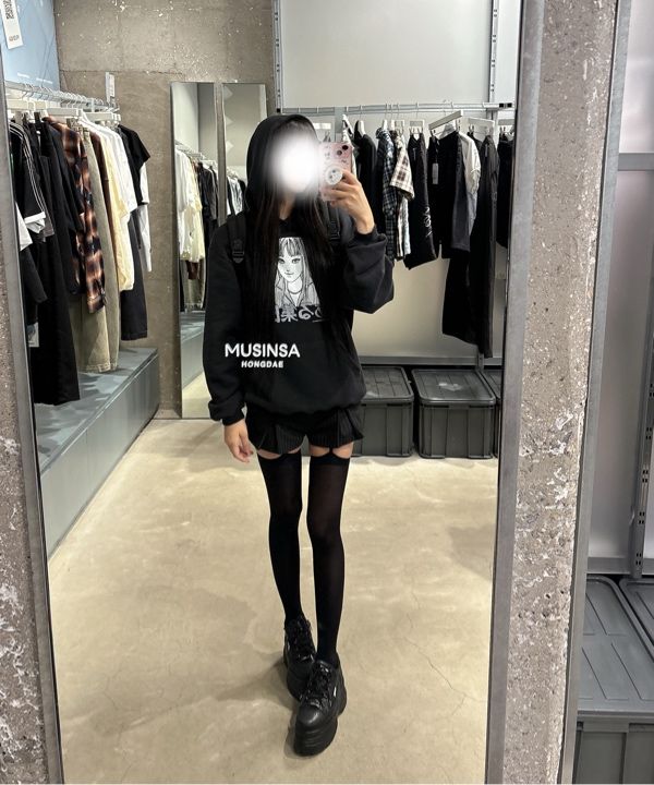 ★CRANK★LACE PLEATS MICRO PANTS_BLACK★正規品/韓国直送料込 CRANK】LACE PLEATS MICRO PANTS / 【クランク】レースプリーツ