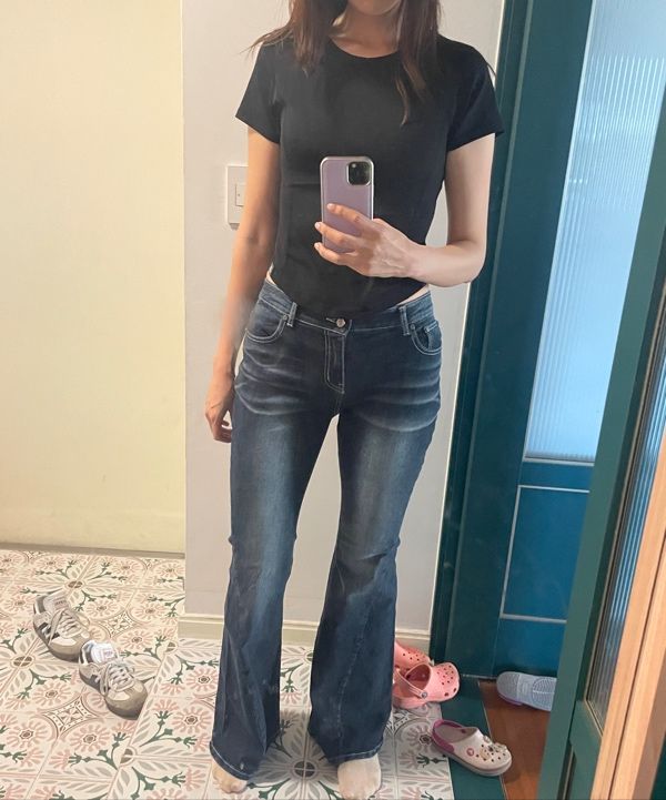 MUSINSA | SYNERJYN CAT WASHING DENIM PANTS DEEP BLUE