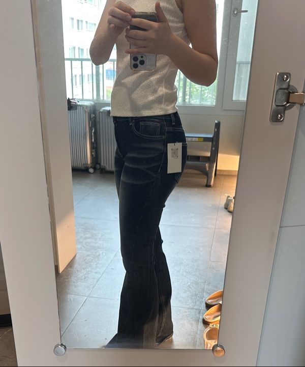 MUSINSA公式 | SYNERJYN CAT WASHING DENIM PANTS DEEP BLUE