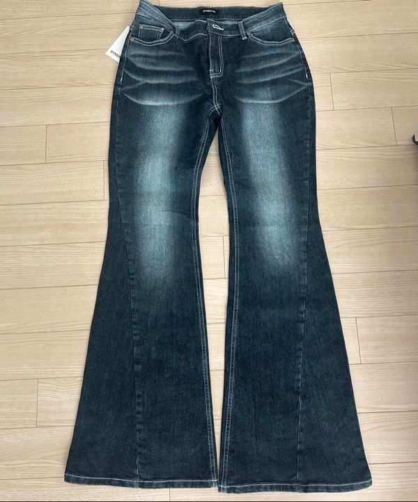 パンツ CAT WASHING DENIM PANTS DEEP BLUE MUSINSA公式 | SYNERJYN CAT WASHING DENIM PANTS DEEP BLUE
