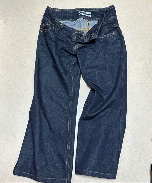 MUSINSA | SCULPTOR Union Jack Engineered Denim Indigo Gray