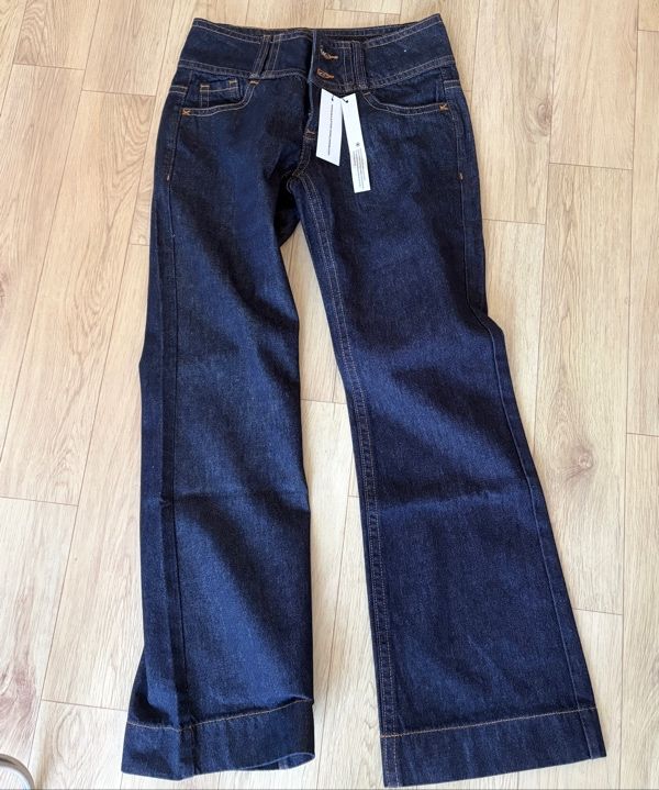 MUSINSA | SCULPTOR Union Jack Engineered Denim Indigo