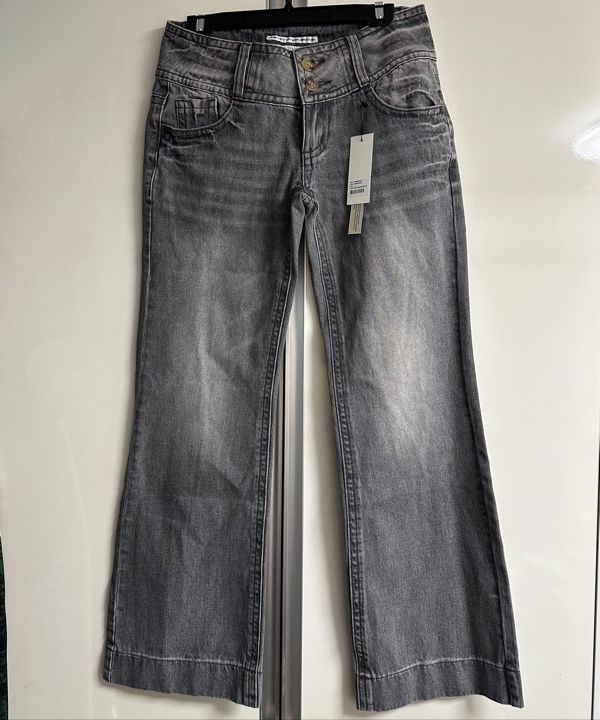MUSINSA | SCULPTOR Union Jack Engineered Denim Washed Gray