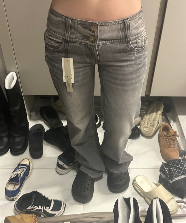 MUSINSA | SCULPTOR Union Jack Engineered Denim Washed Gray