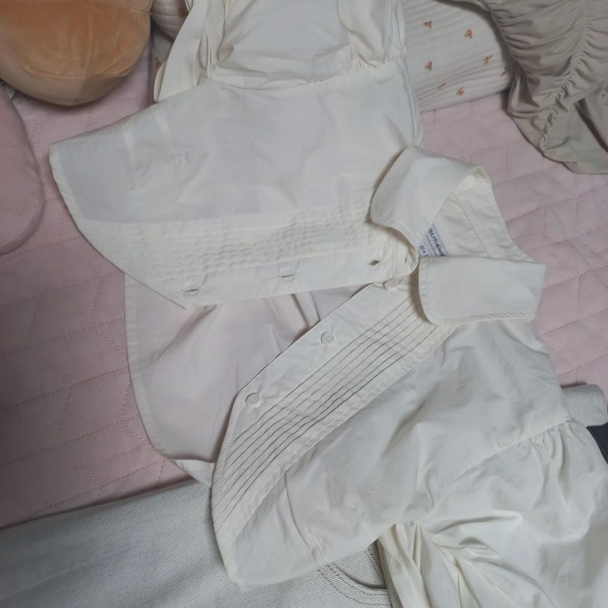 MUSINSA | SCULPTOR Rosetta Baby Shirt Ivory