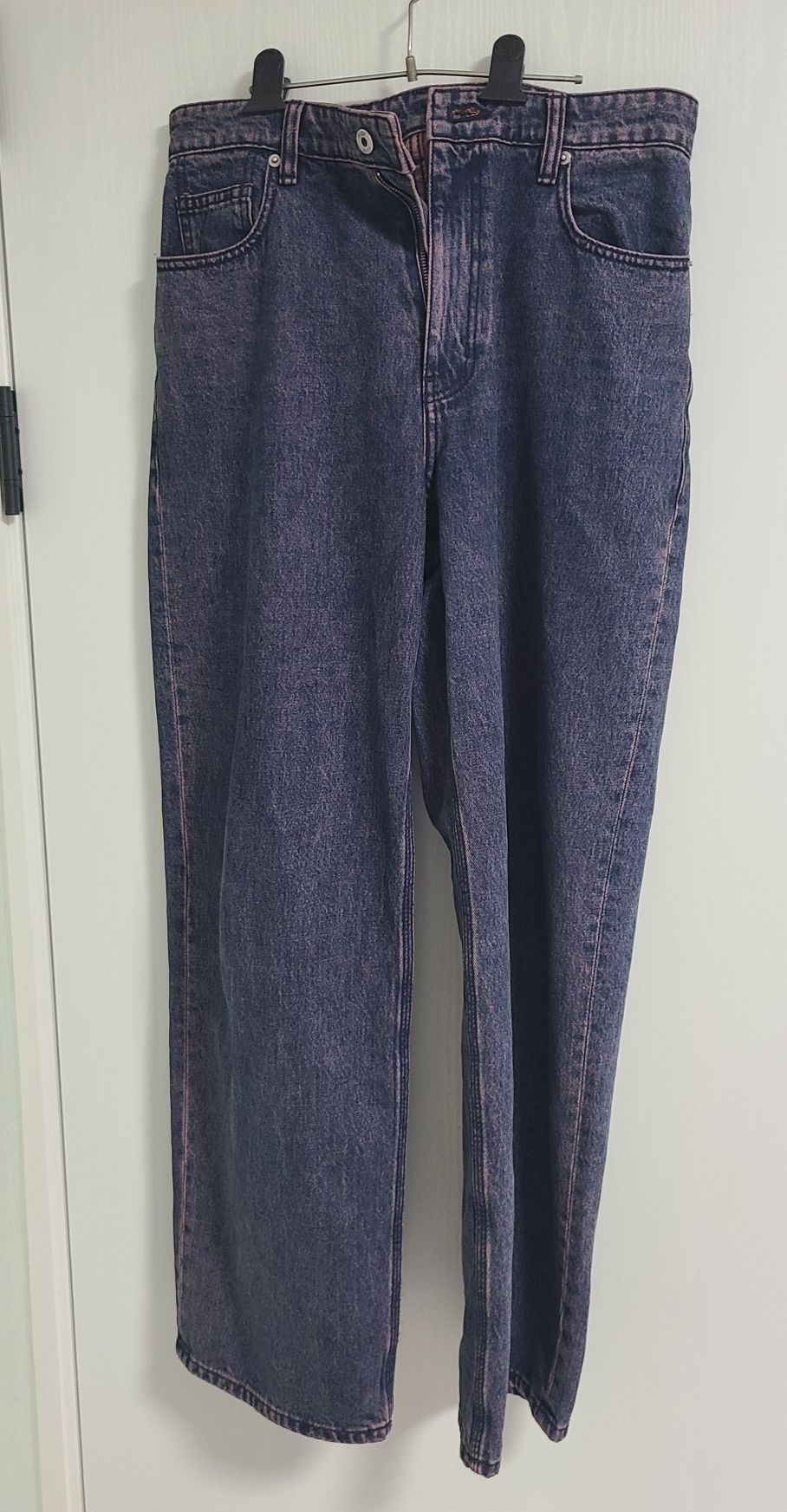 MUSINSA | COOR Loose Fit Tint Jeans (Deep Purple)