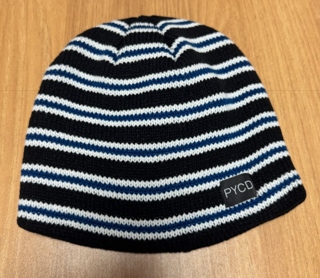 CHIN DOWN☆PYCD BEANIE PYCD BEANIE (YELLOW STRIPE) - CHIN DOWN