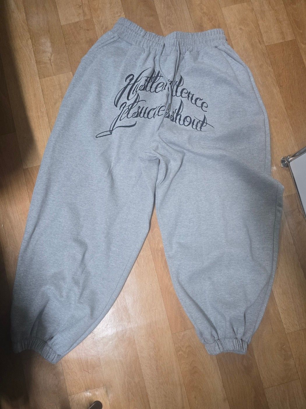 パンツ [EASY NO EASY] LETTERING BALLOON SWEATPANTS Lettering Balloon Sweatpants - BLACK - EASY NO EASY | 60