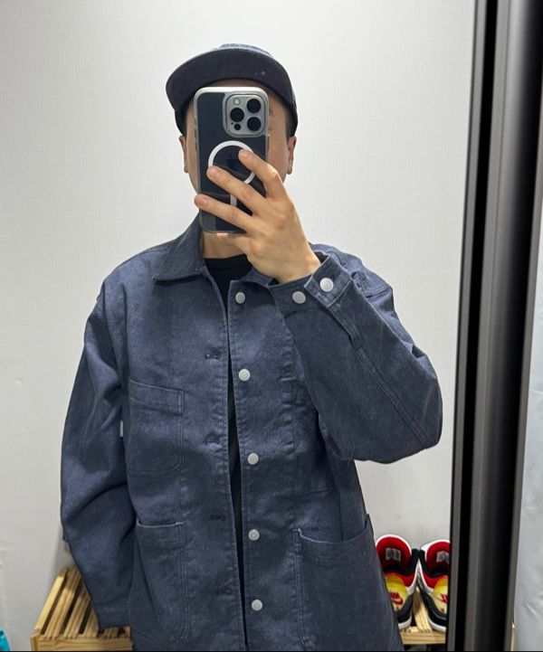 MUSINSA公式 | ESPIONAGE Kuroki Denim BB Cap W.L. Indigo