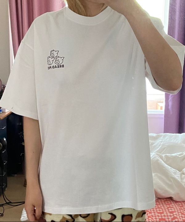 【CPGN STUDIO】25SS★ Bread Pig Short Sleeve Tee MUSINSA | CPGN STUDIO Bread Pig Short Sleeve T-Shirt Black