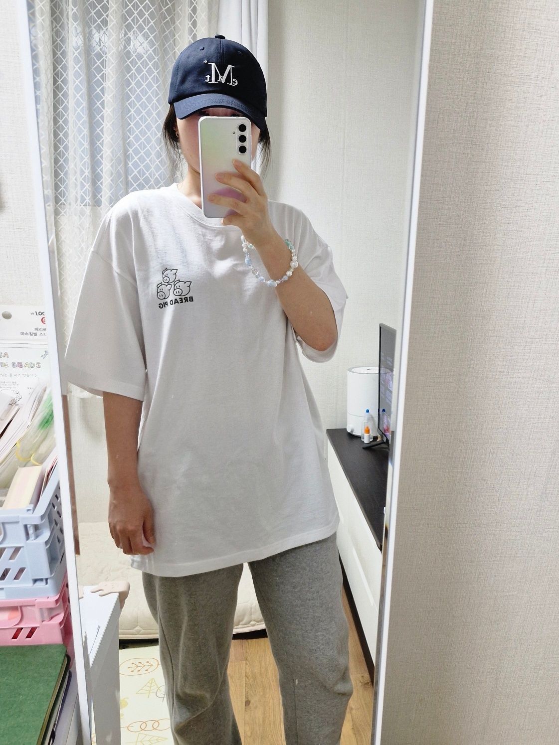 【CPGN STUDIO】25SS★ Bread Pig Short Sleeve Tee MUSINSA | CPGN STUDIO Bread Pig Short Sleeve T-Shirt White