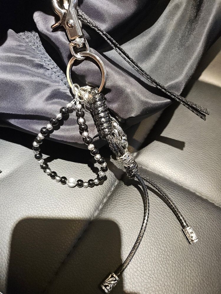 ★RSSC★BEADS CHAIN KEYRING MUSINSA | RSSC BEADS CHAIN KEYRING - BLACK